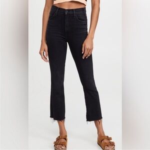 Mother Hustler Ankle Fray Flare Jeans | 25